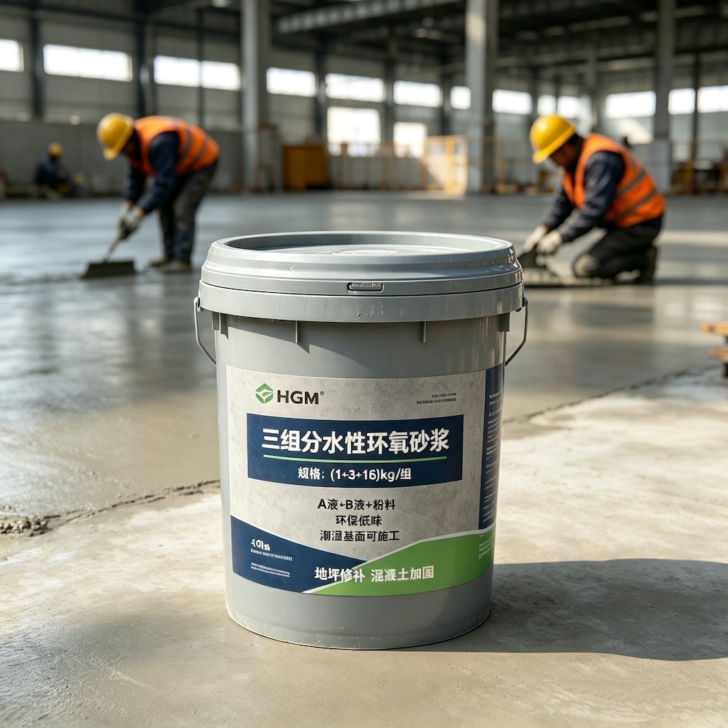 兴业三组份水性环氧砂浆
